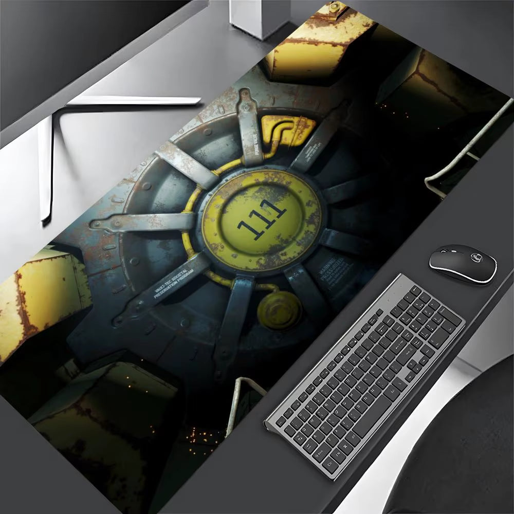 Game Fallout Desk Accessories Office Mouse Pad Gaming Abstract Large 800X400Mm Mousemat Gamer XXL Mause Carpet PC Desk