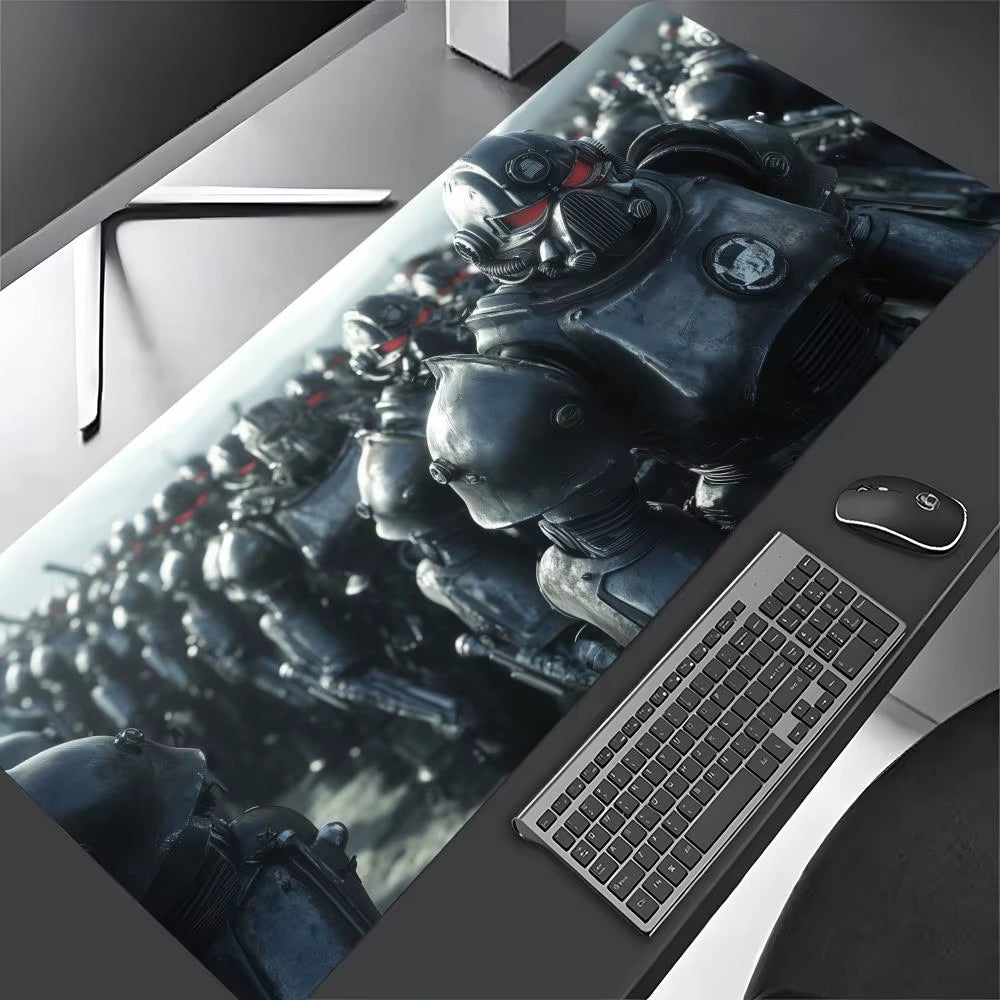 Game Fallout Desk Accessories Office Mouse Pad Gaming Abstract Large 800X400Mm Mousemat Gamer XXL Mause Carpet PC Desk
