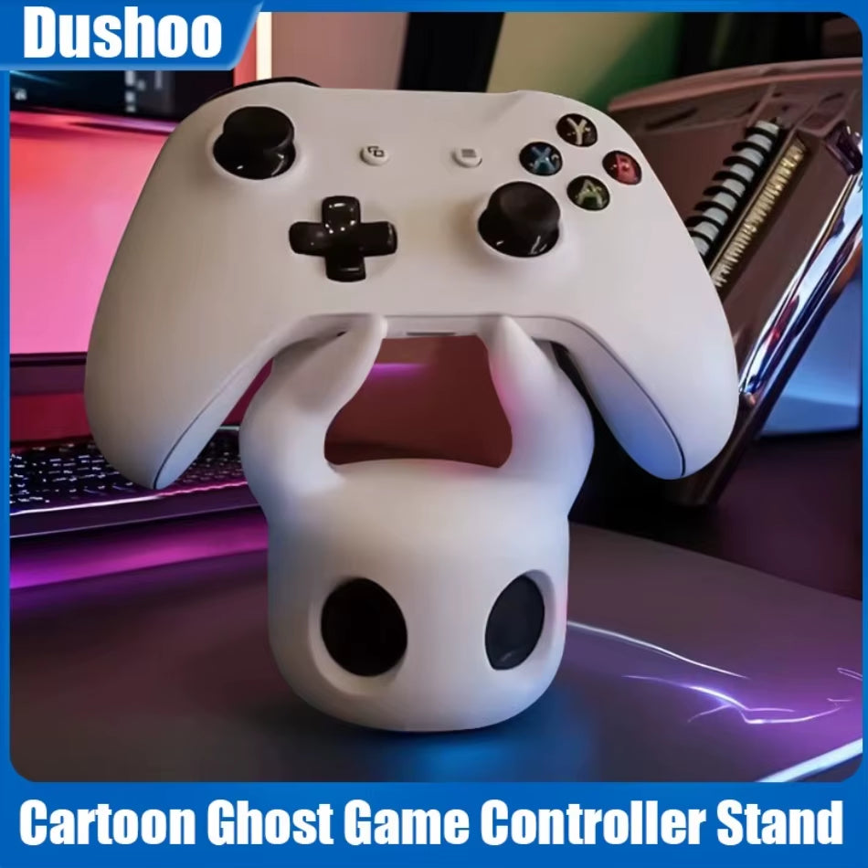 Desktop Creative Cartoon Ghost Game Controller Stand for Ps5/Xbox/Switch Luminous Design Cool Game Controller Display Stand