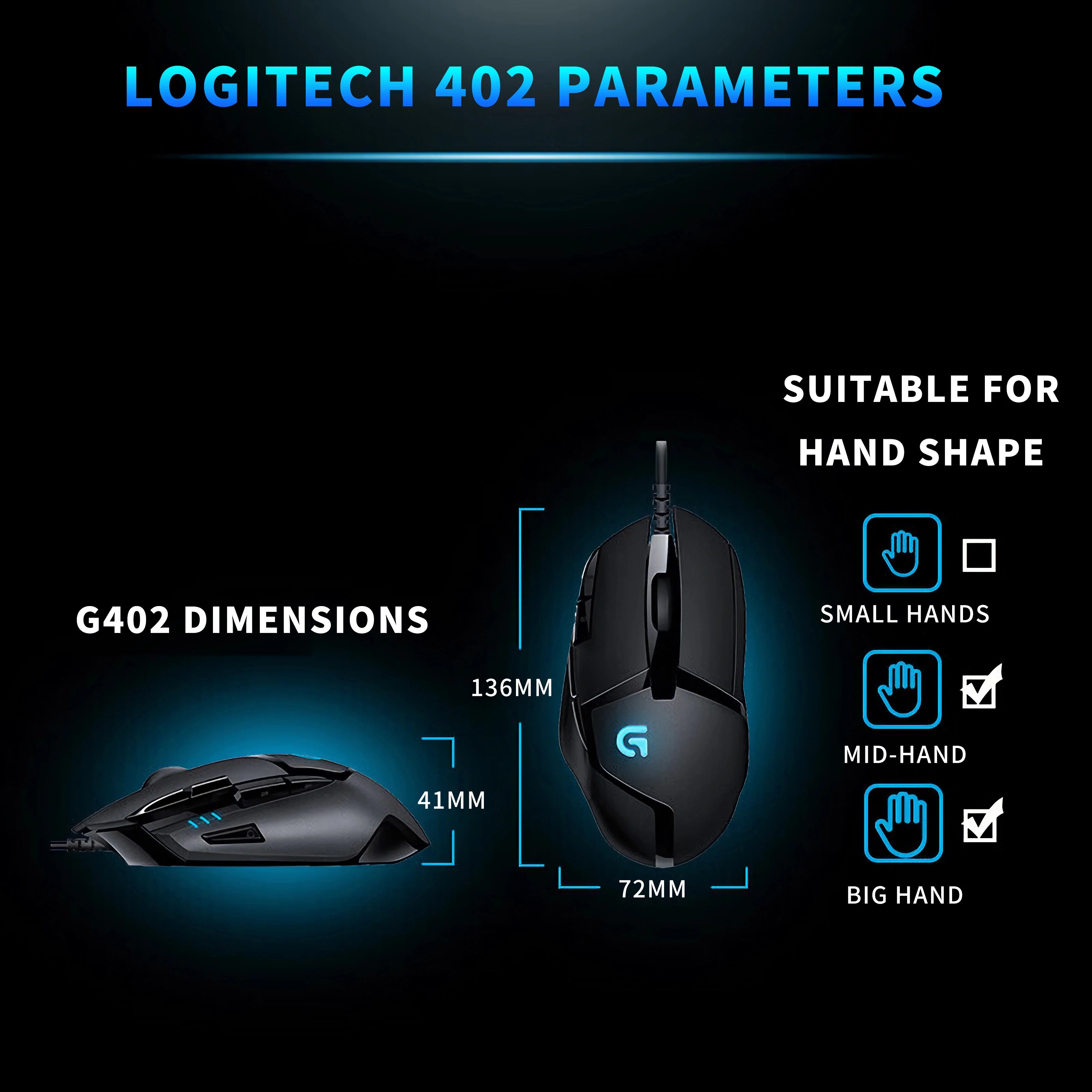 Logitech G402 Hyperion Fury