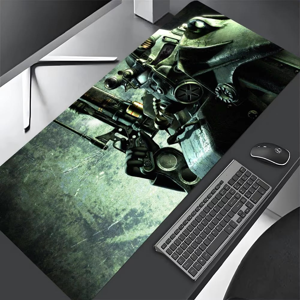 Game Fallout Desk Accessories Office Mouse Pad Gaming Abstract Large 800X400Mm Mousemat Gamer XXL Mause Carpet PC Desk
