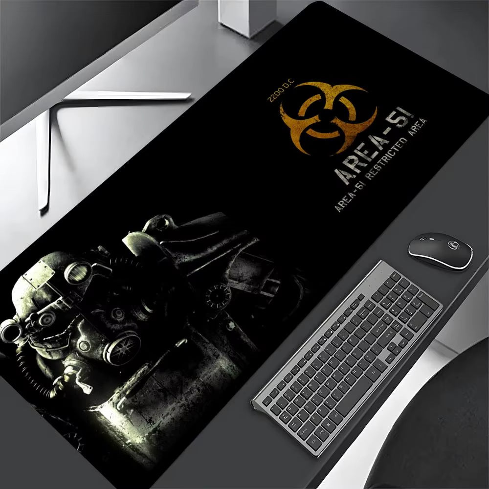 Game Fallout Desk Accessories Office Mouse Pad Gaming Abstract Large 800X400Mm Mousemat Gamer XXL Mause Carpet PC Desk